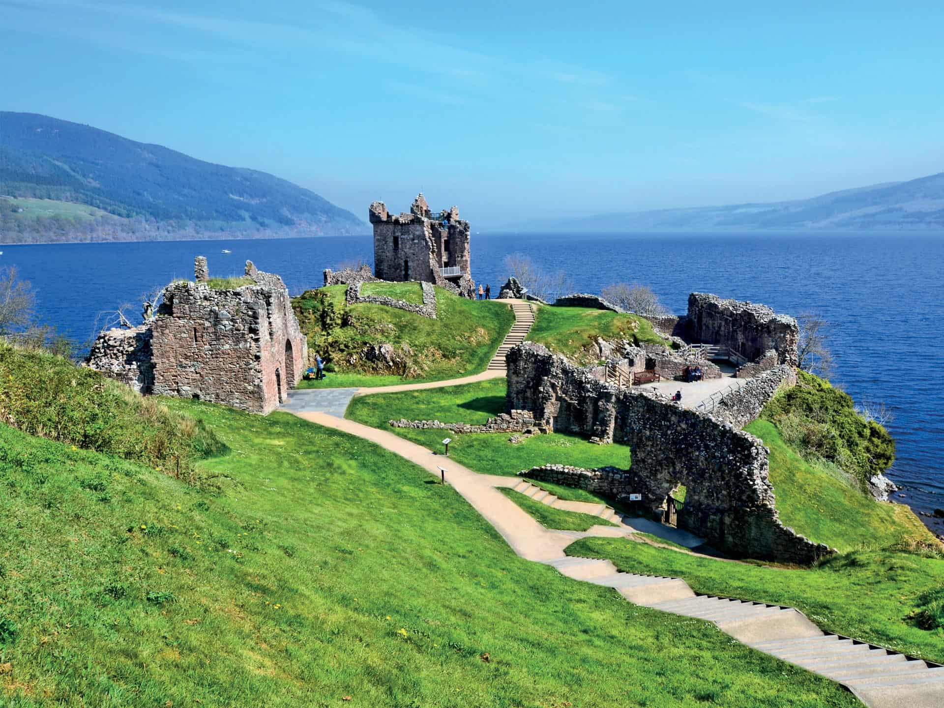 Scozia in houseboat nel canale di Caledonia e Loch Ness