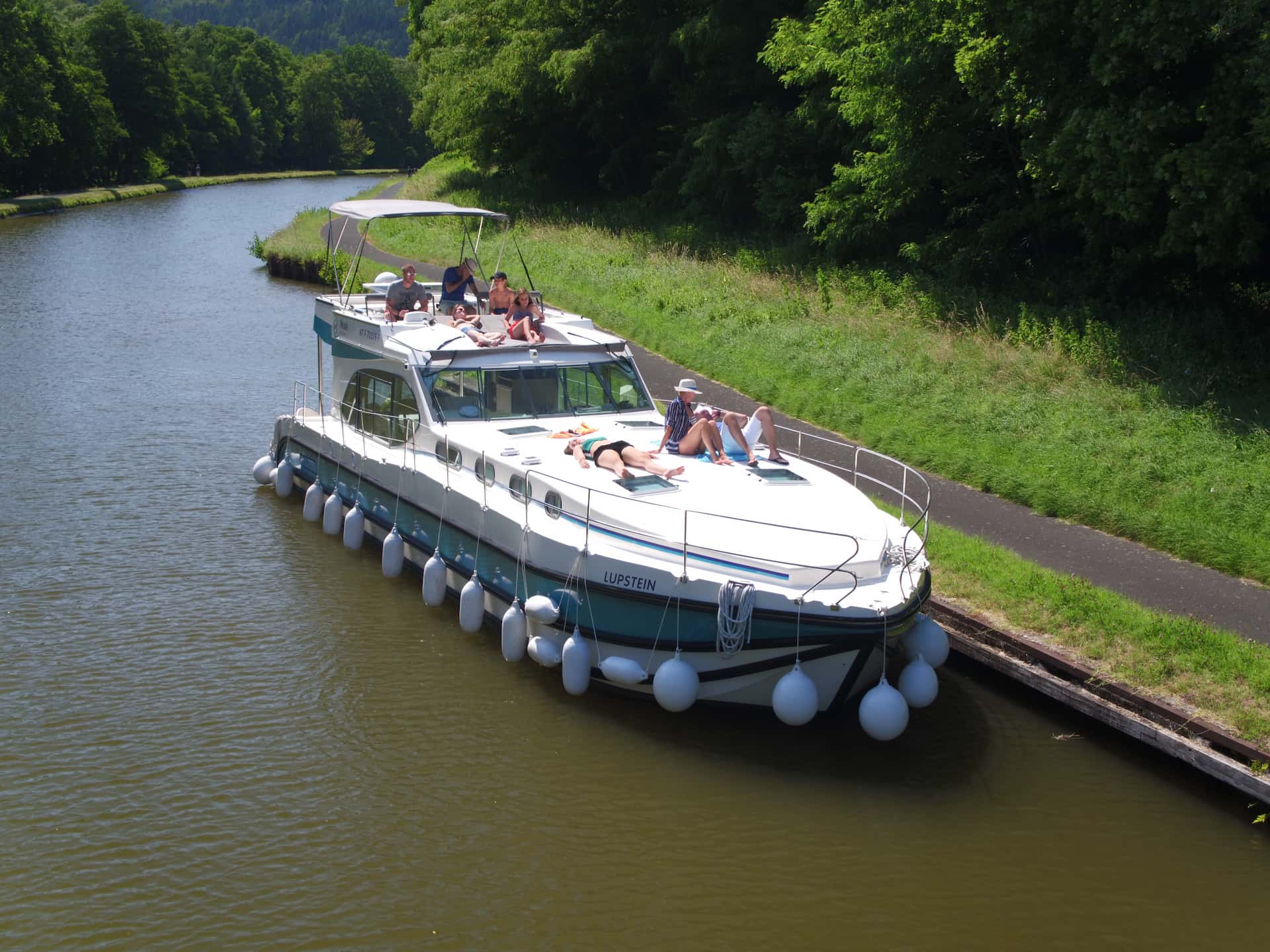 Houseboat Estivale Octo Fly C vista di prua
