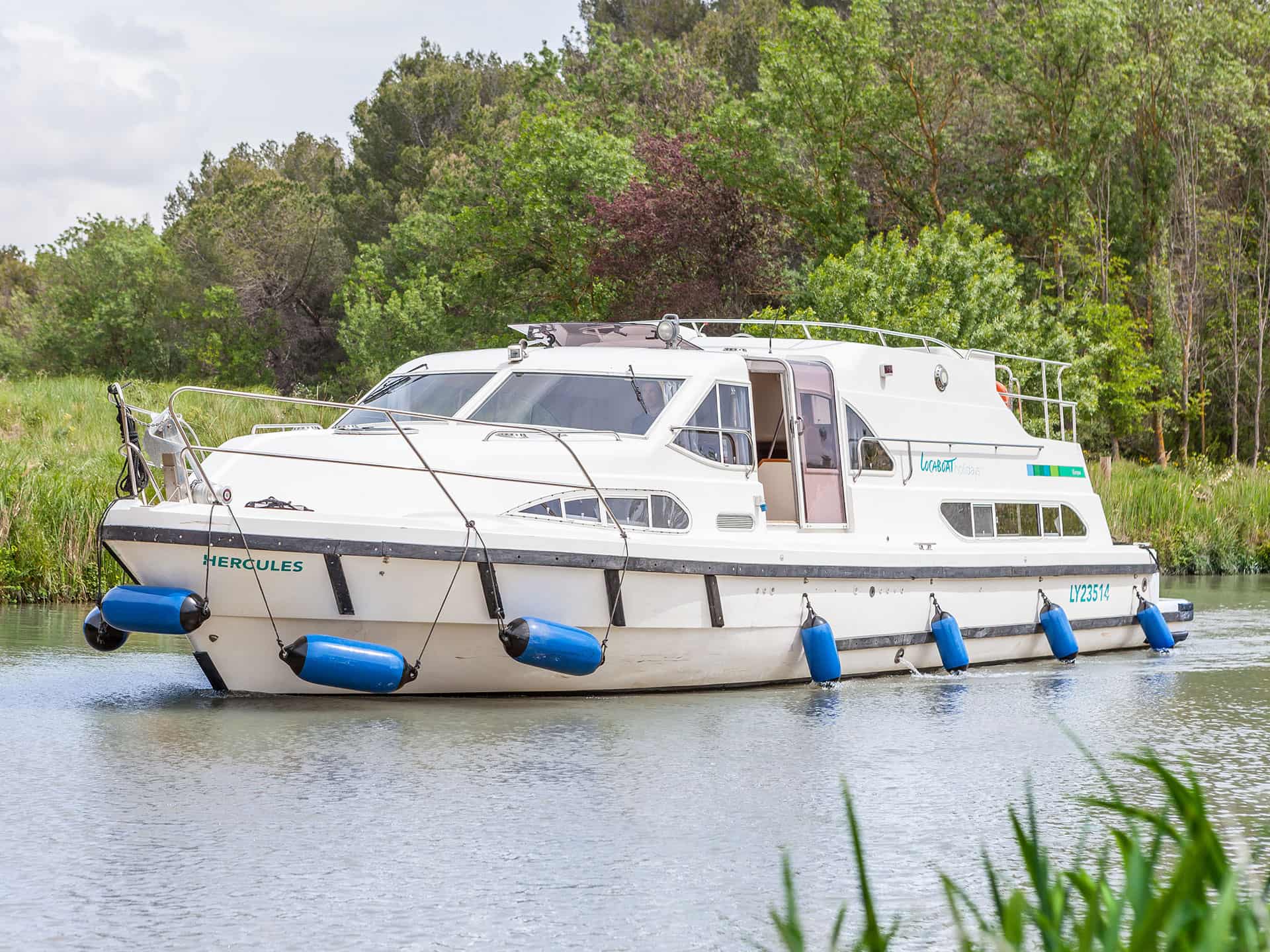 Houseboat Europa 600 vista di prua