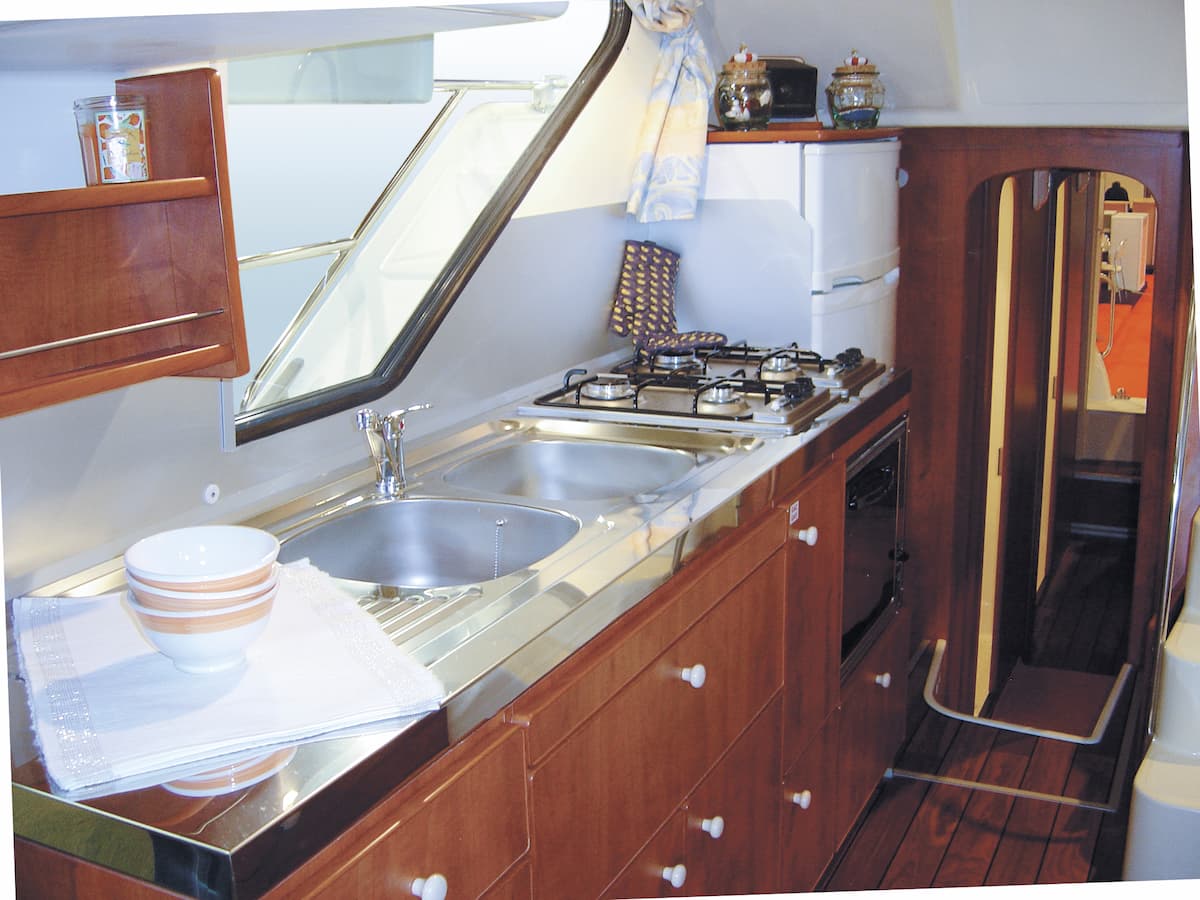 Houseboat Gran Comfort 1350 cucina