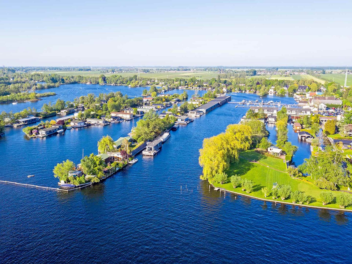 Base di Vinkeveen per noleggio houseboat Olanda