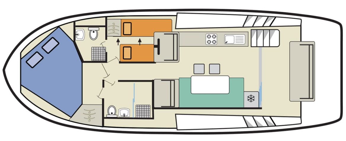 Houseboat Horizon 2 plan