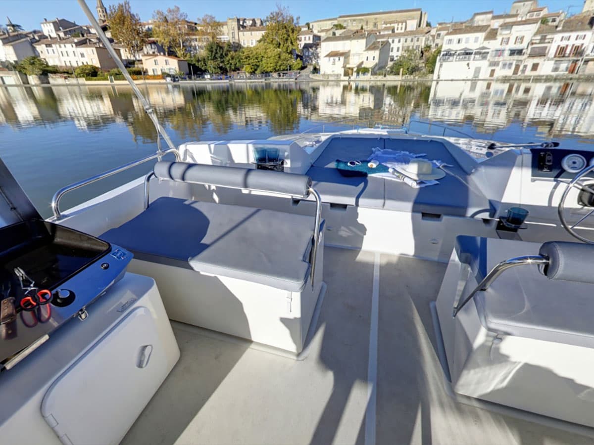 Houseboat Horizon 5 ponte superiore