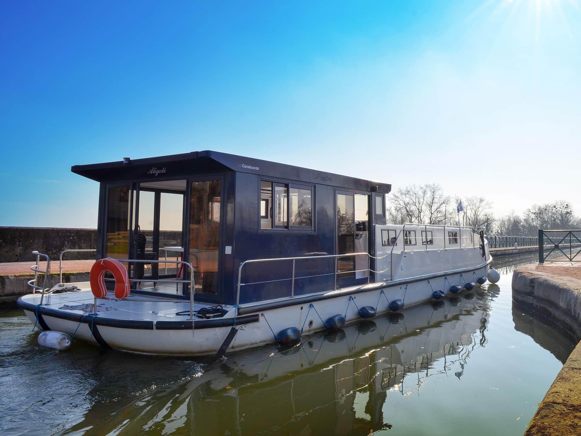 Houseboat Penichette F vista di poppa