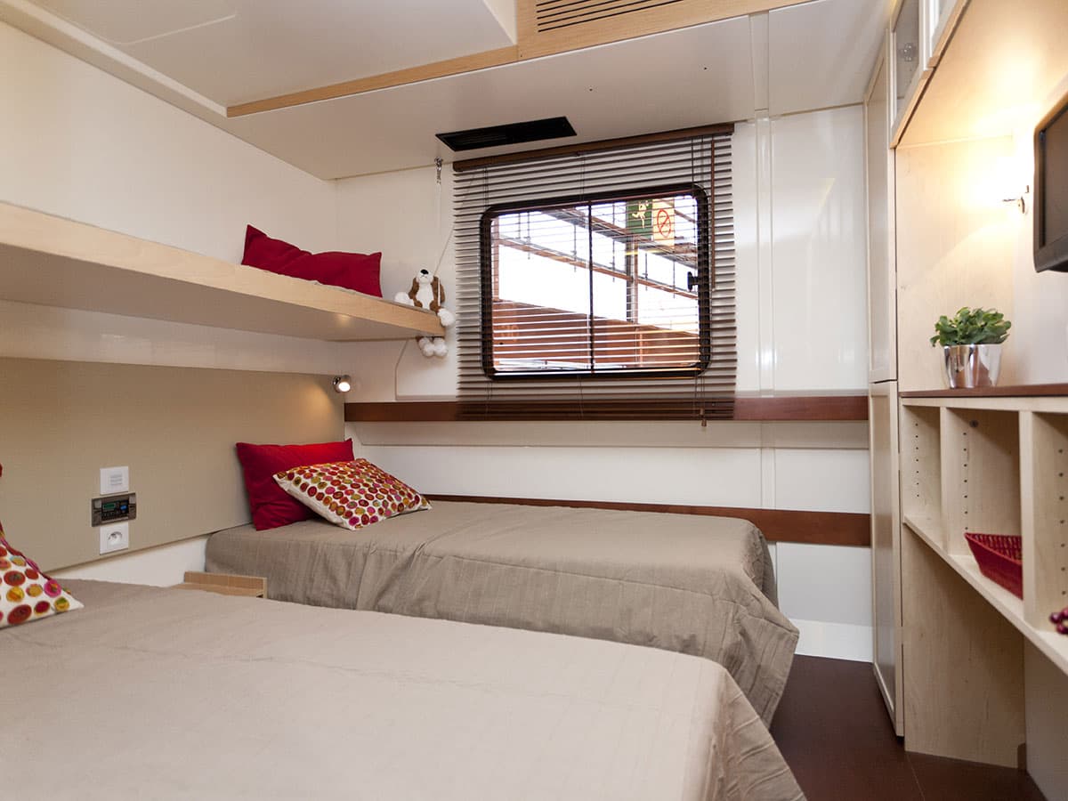 Houseboat Vision 4 cabina con letti singoli