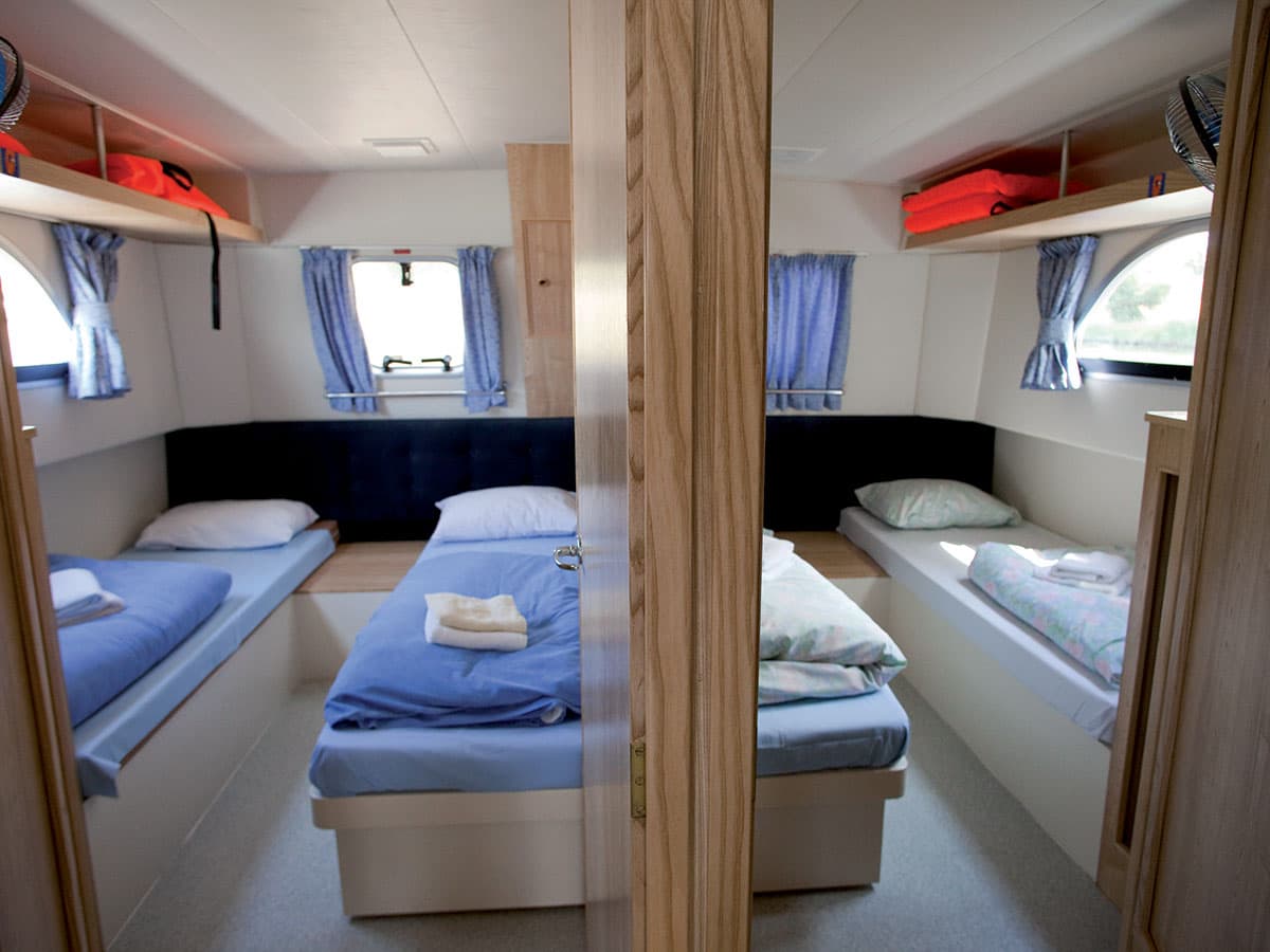 Houseboat Calypso cabine di poppa