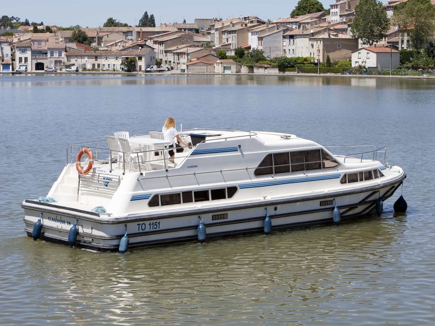Houseboat Classique a Castelnaudary nel Canal du Midi