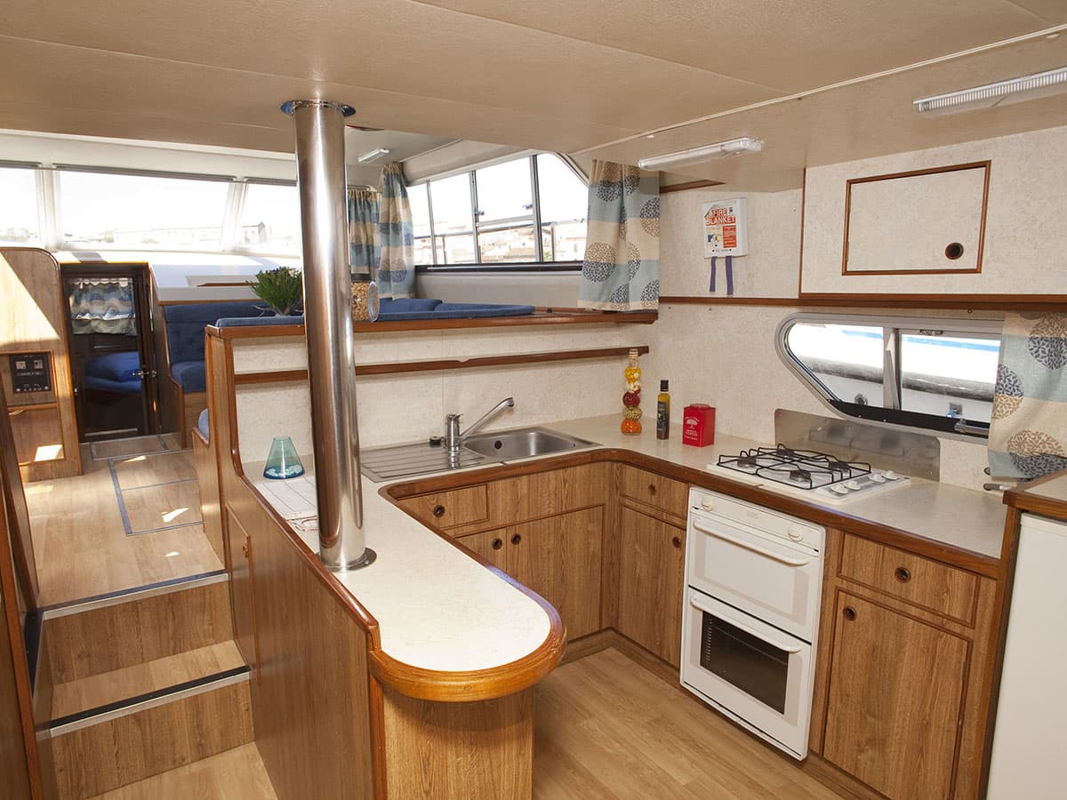 Houseboat Classique cucina