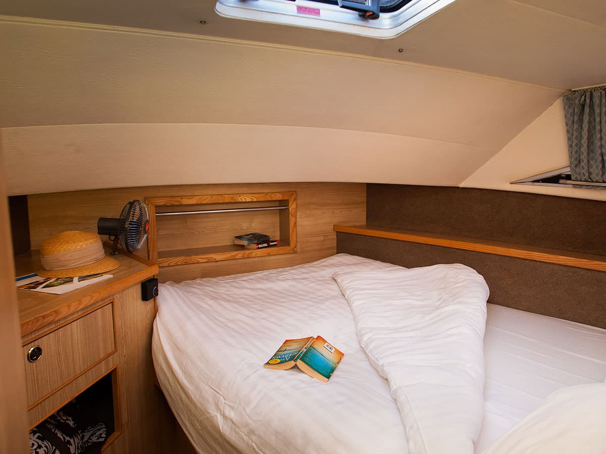 Houseboat Classique Star cabina matrimoniale