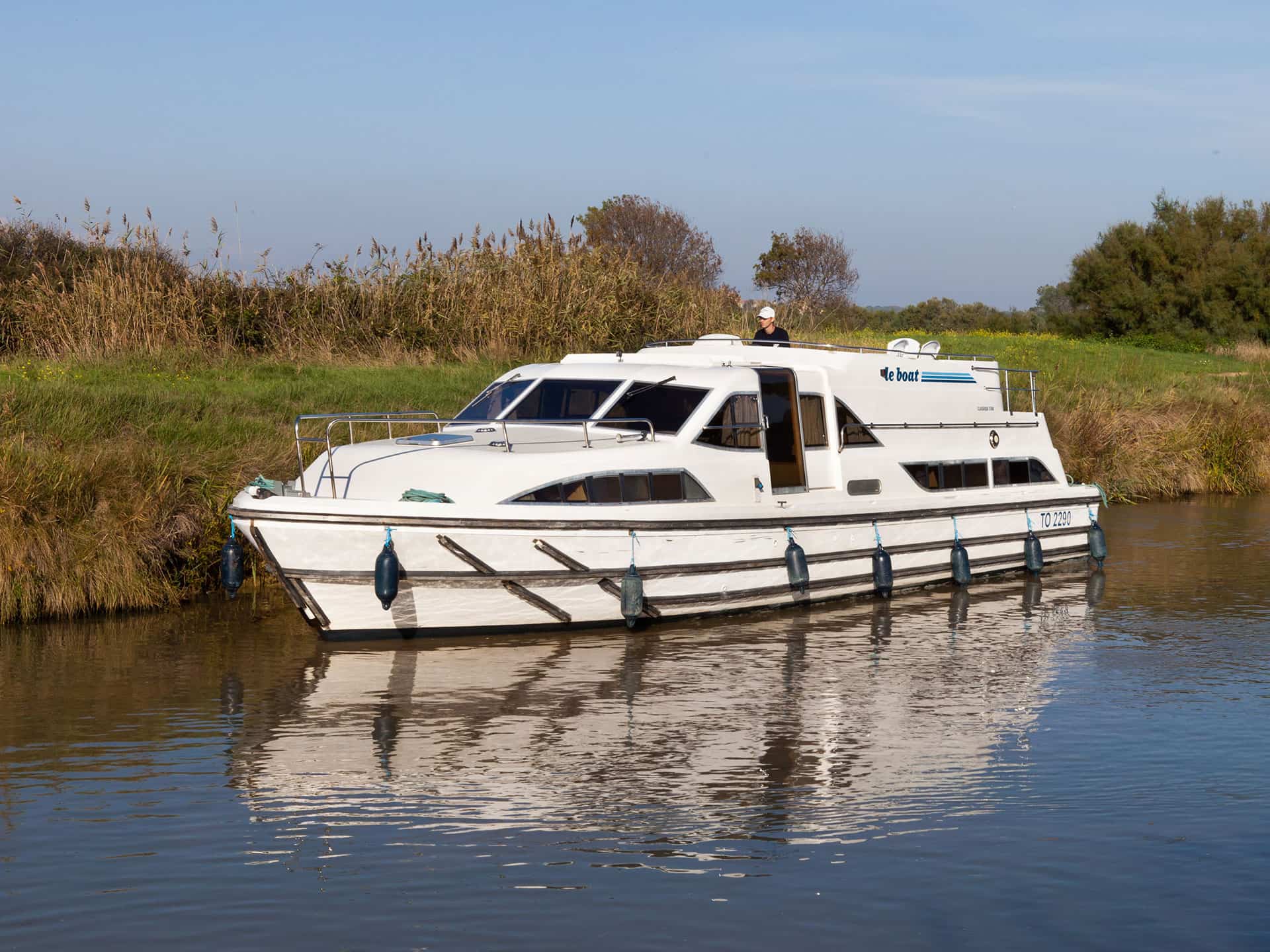 Houseboat Classique Star all'ormeggio