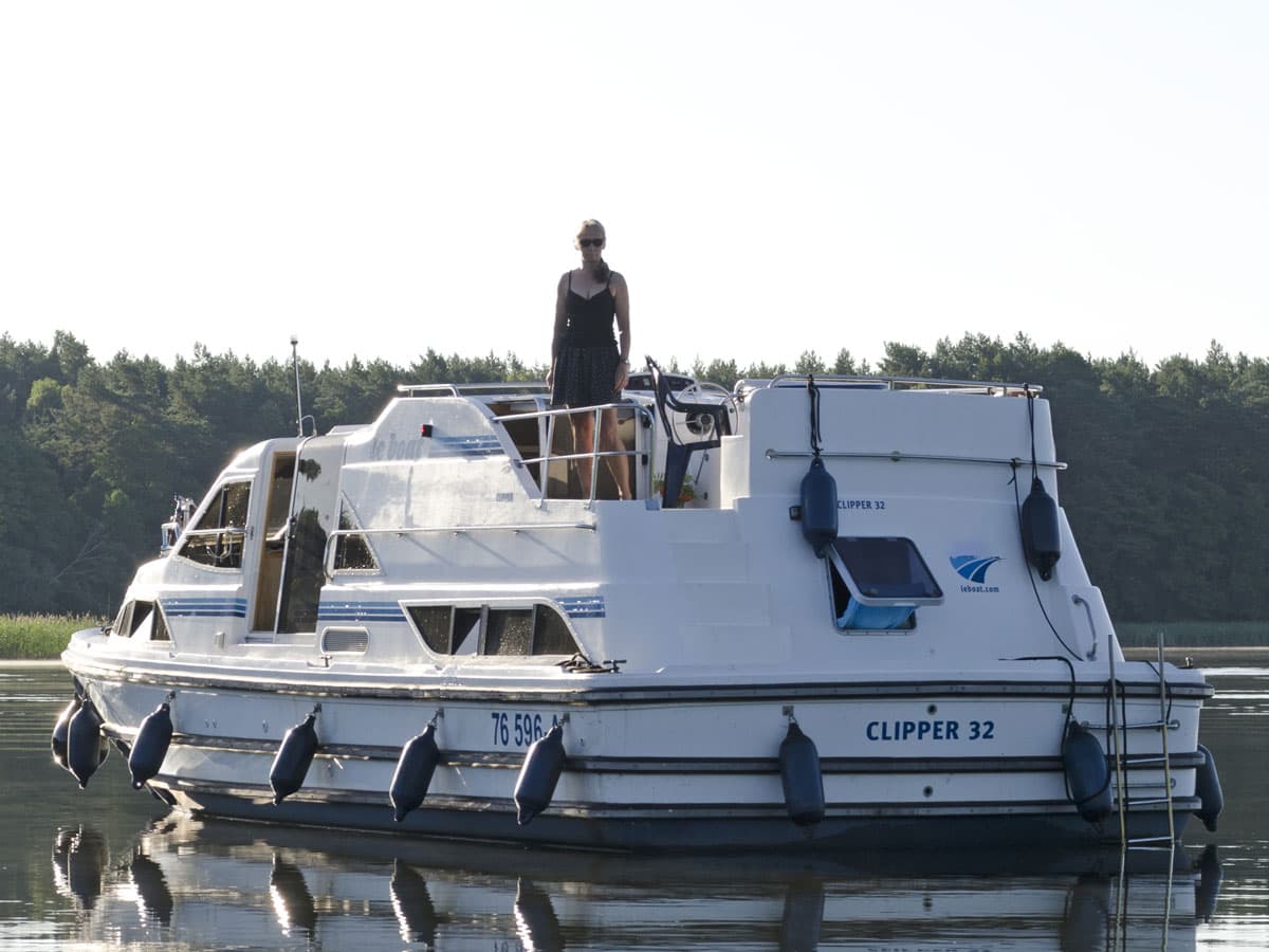 Houseboat Clipper vista di poppa