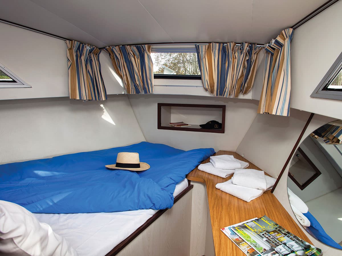 Houseboat Corvette cabina con letto matrimoniale
