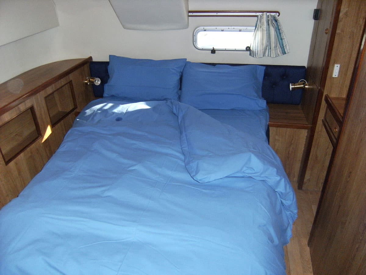 Houseboat Countess letto matrimoniale