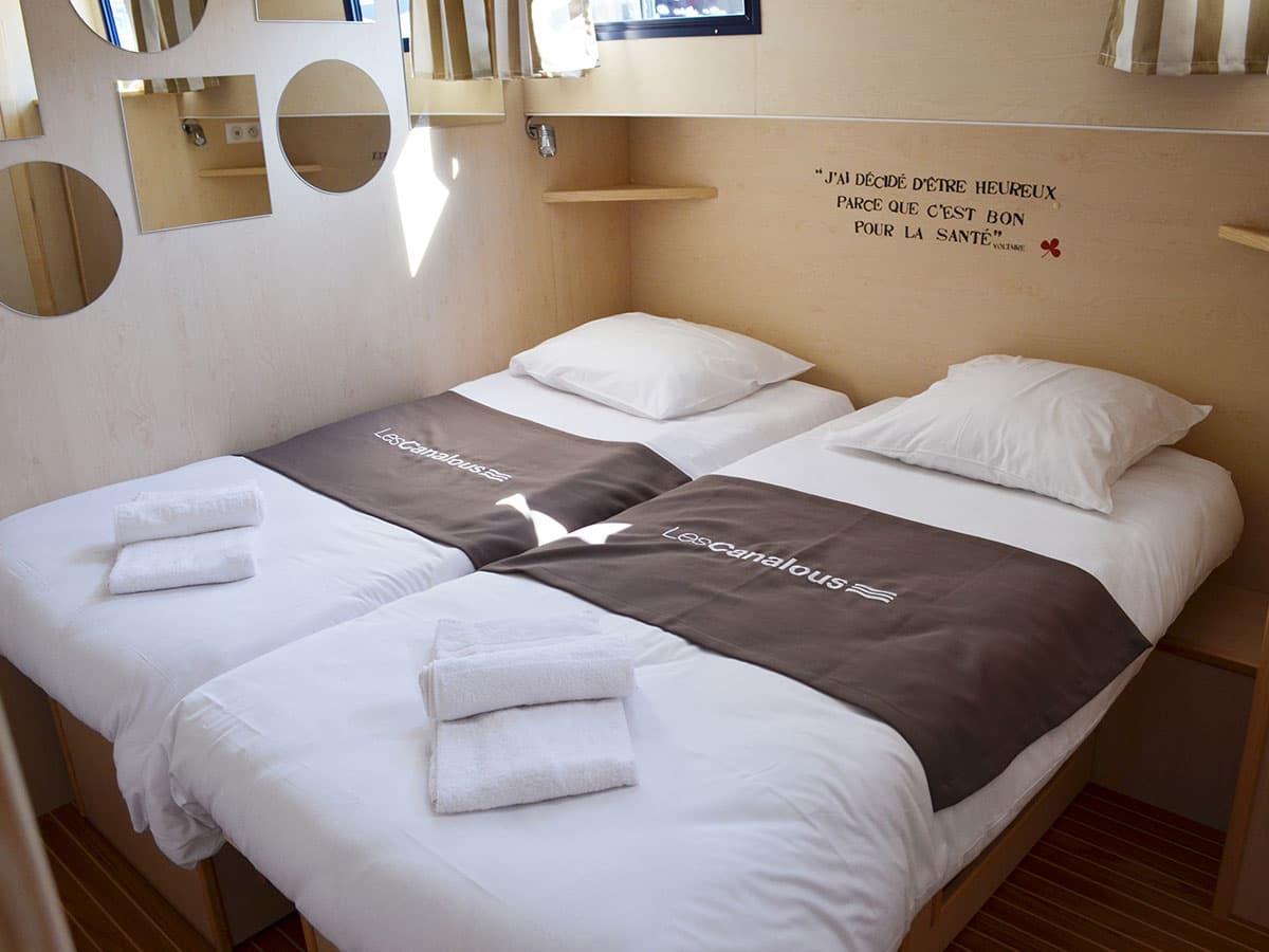 Houseboat Penichette P cabina letti singoli