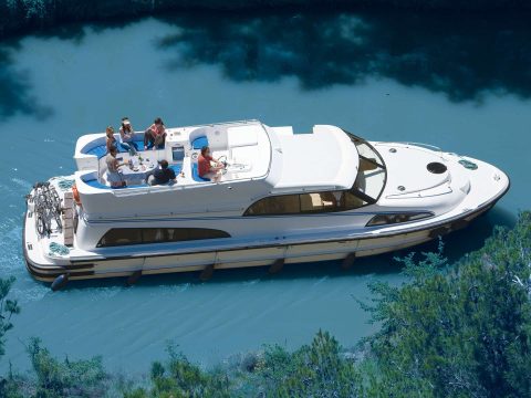 Houseboat Royal Mystique vista aerea