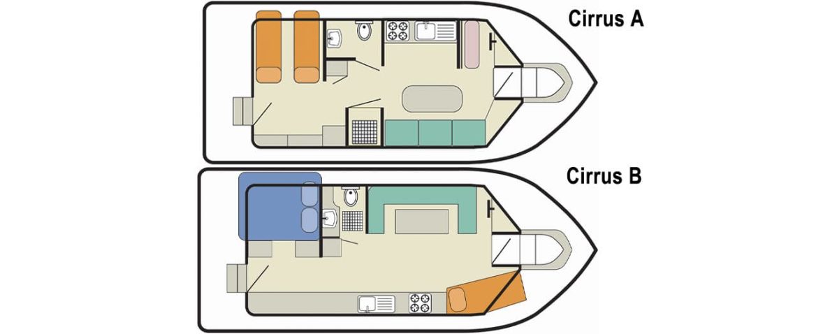 Houseboat Cirrus plan