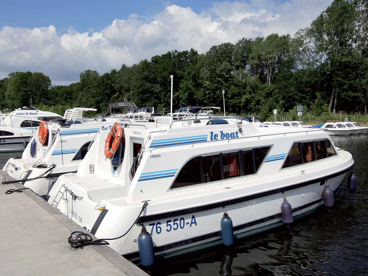 Houseboat Cirrus vista di poppa