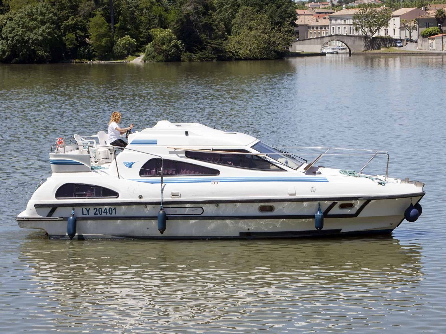 Houseboat Consul a Castelnaudary nel Canal du Midi