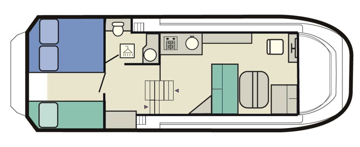 Houseboat Sheba plan