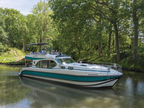 Houseboat Estivale Quattro Fly C nel Canal du Midi
