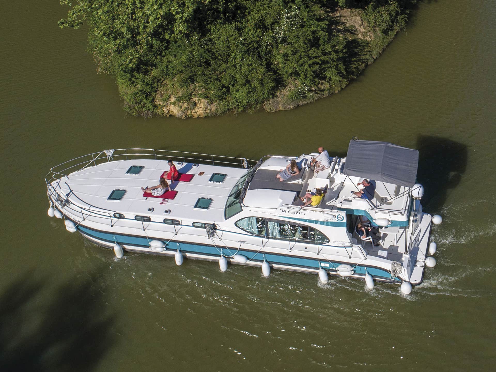 Houseboat Estivale Sixto Fly nel Canal du Midi