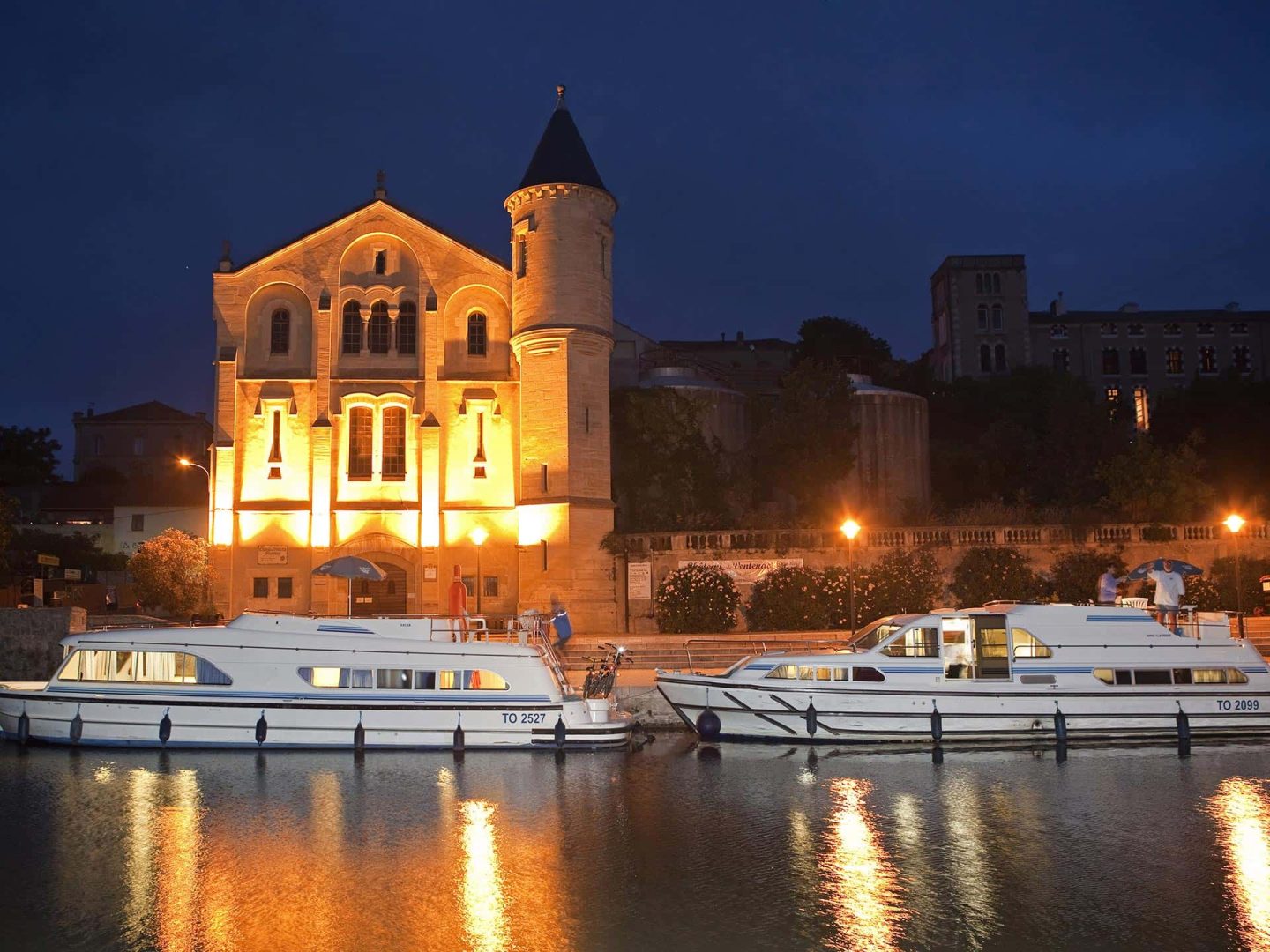 Houseboat nel Canal du Midi