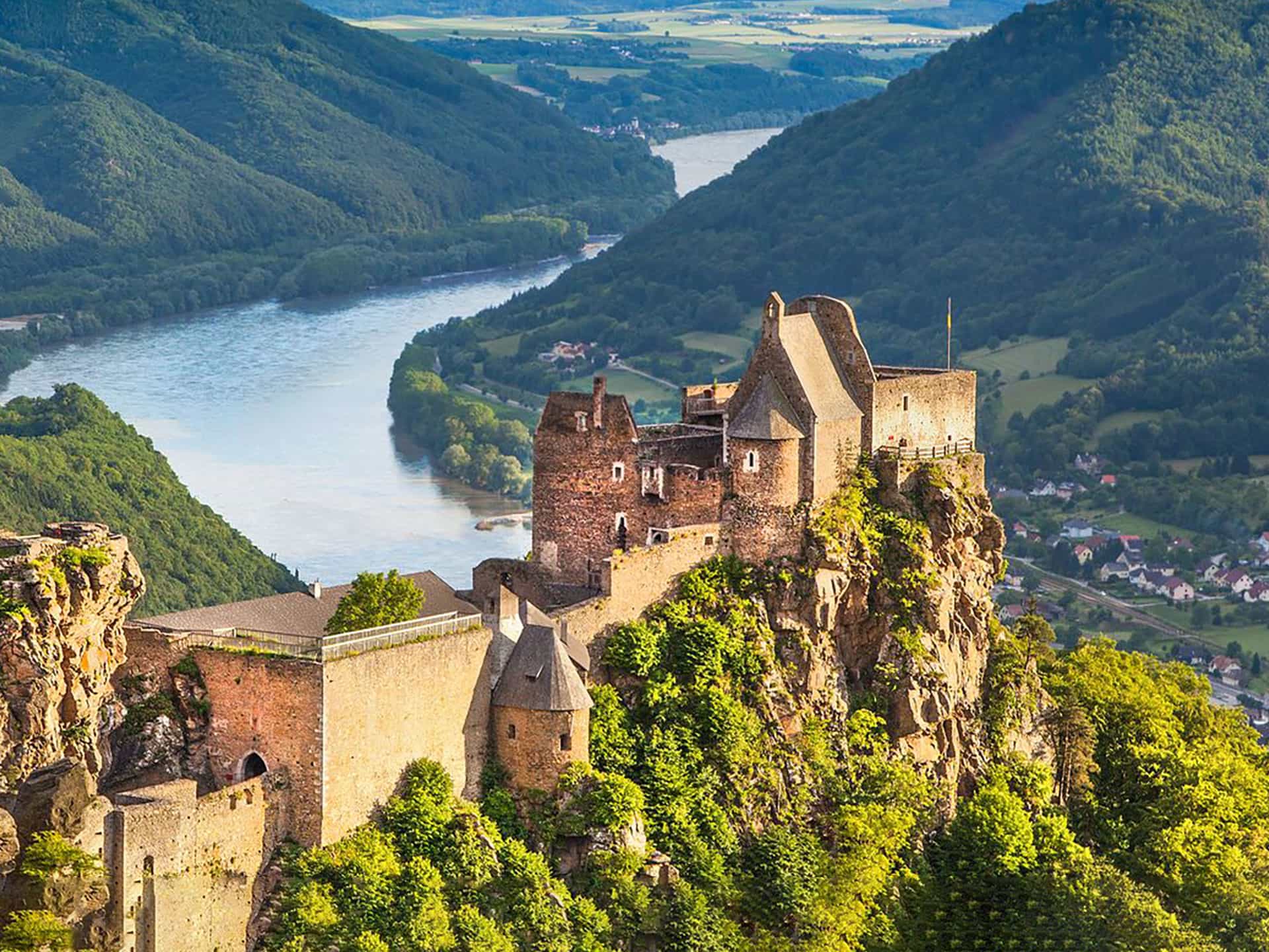 Castello di Aggstein Danubio