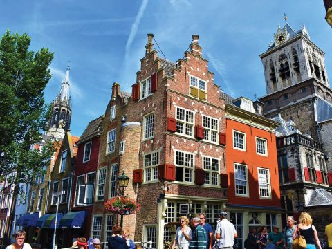 Città di Delft sul Reno