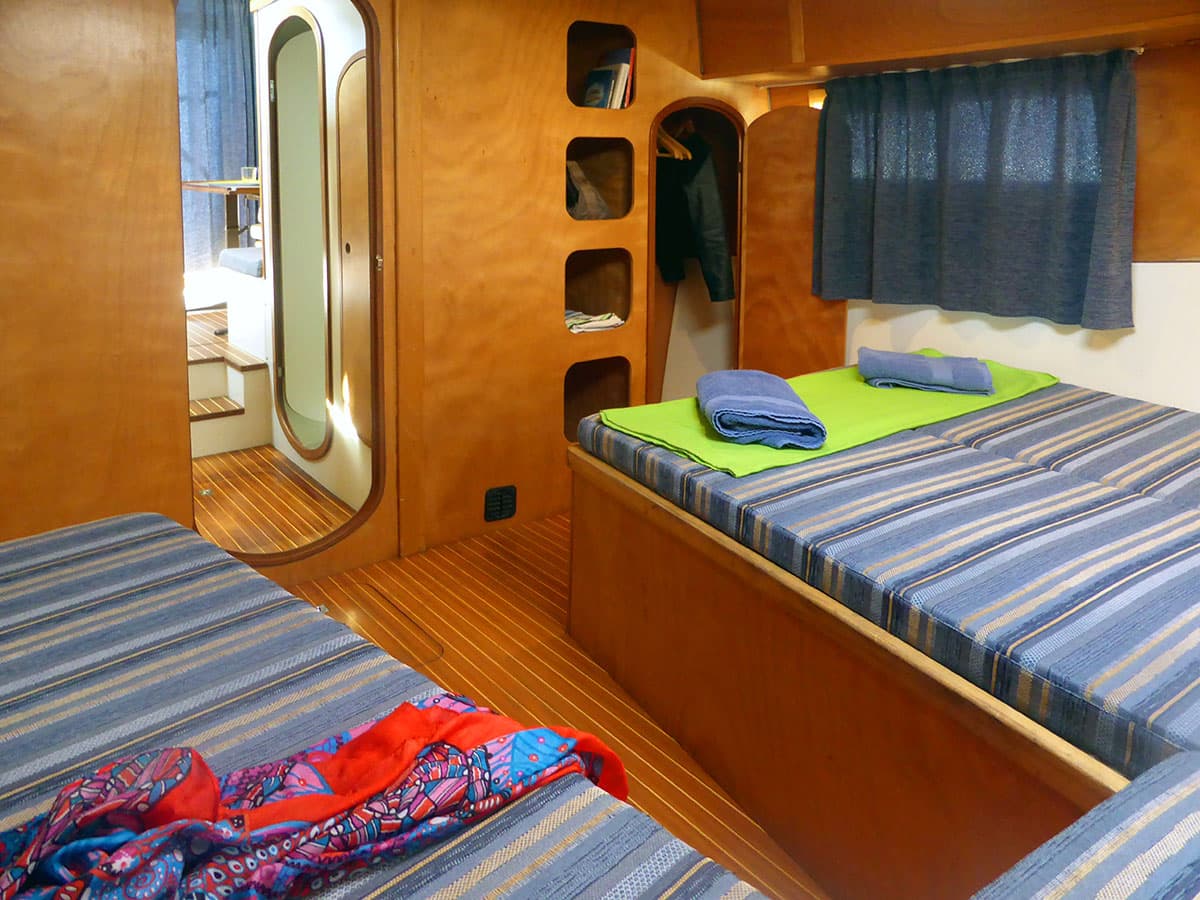 Houseboat New Con Fly Suite armadietti