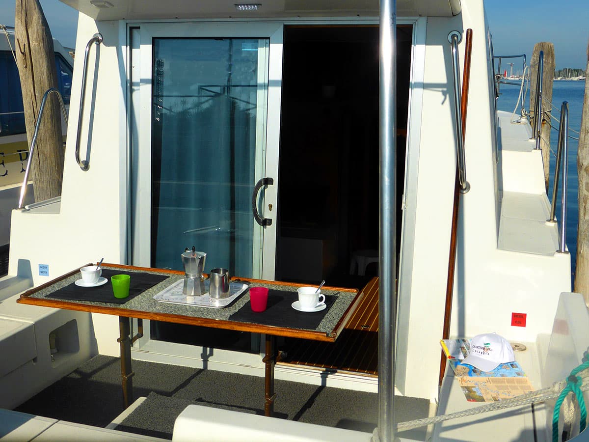 Houseboat New Con Fly Suite terrazza
