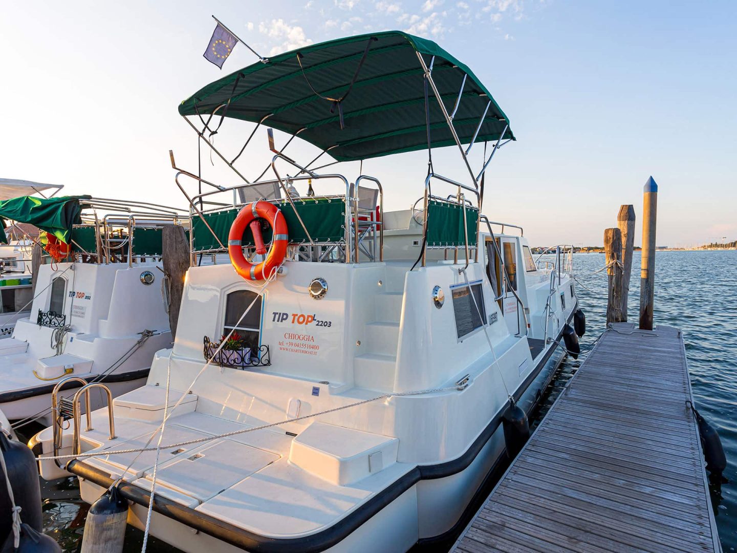 Houseboat Tip Top L ormeggio a Chioggia