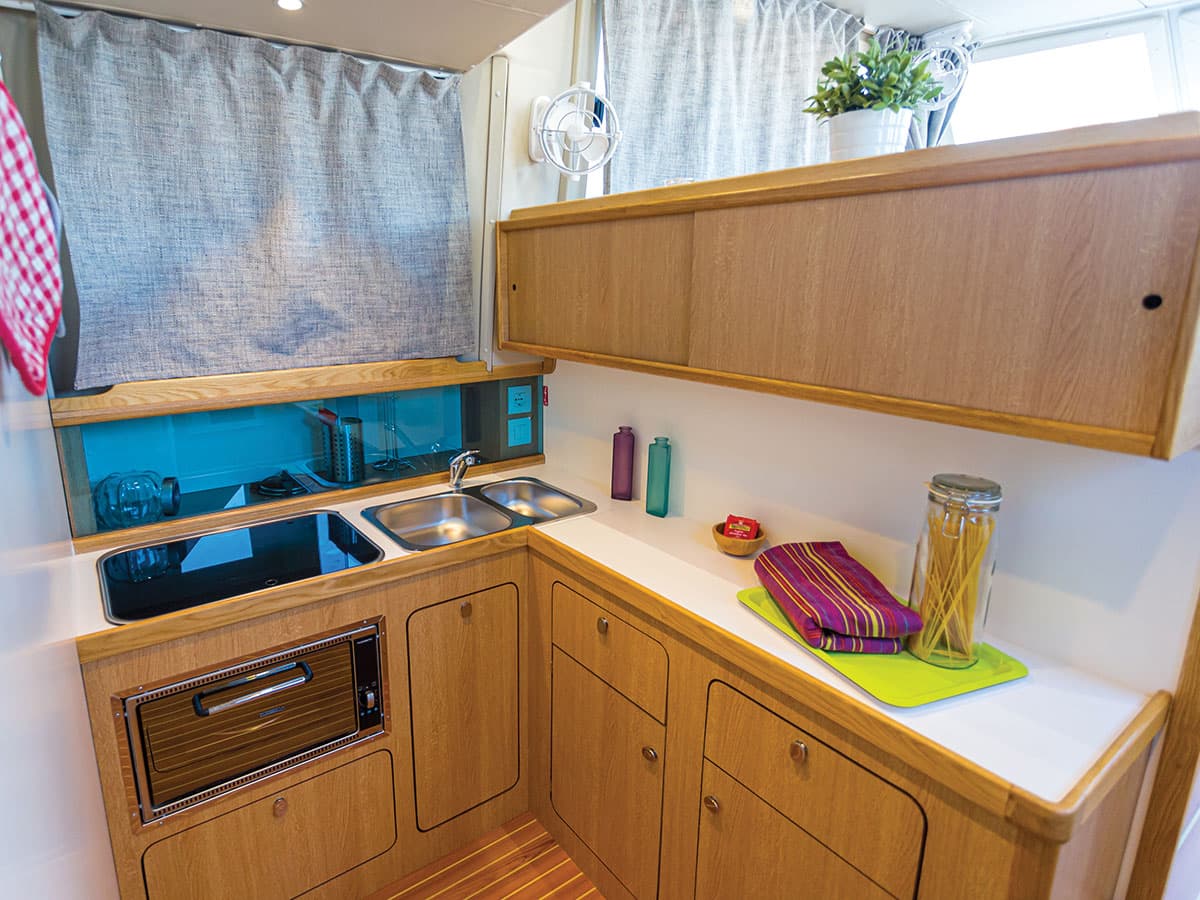 Houseboat Tip Top L cucina